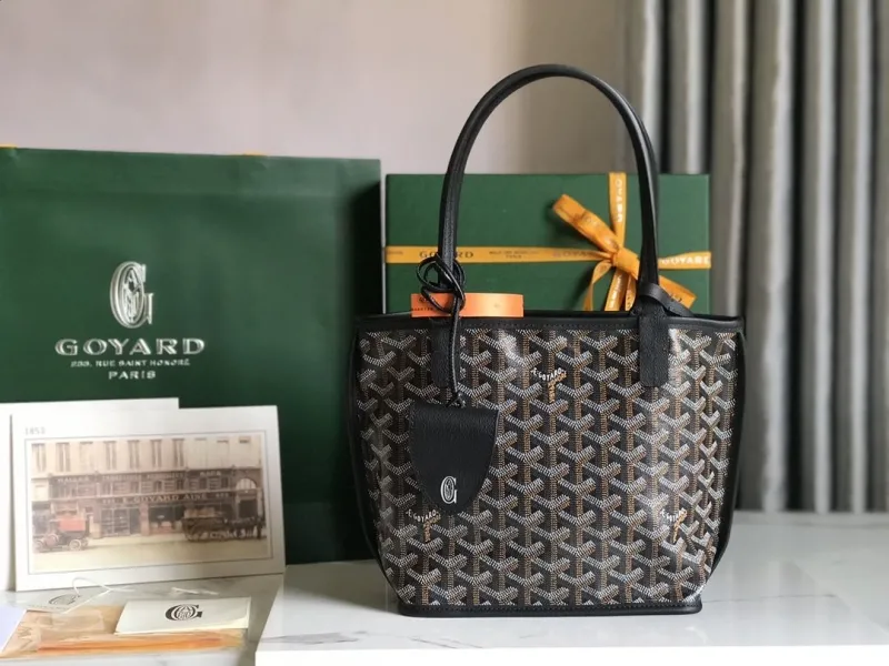 Goyard Black Tote Shoulder Bag