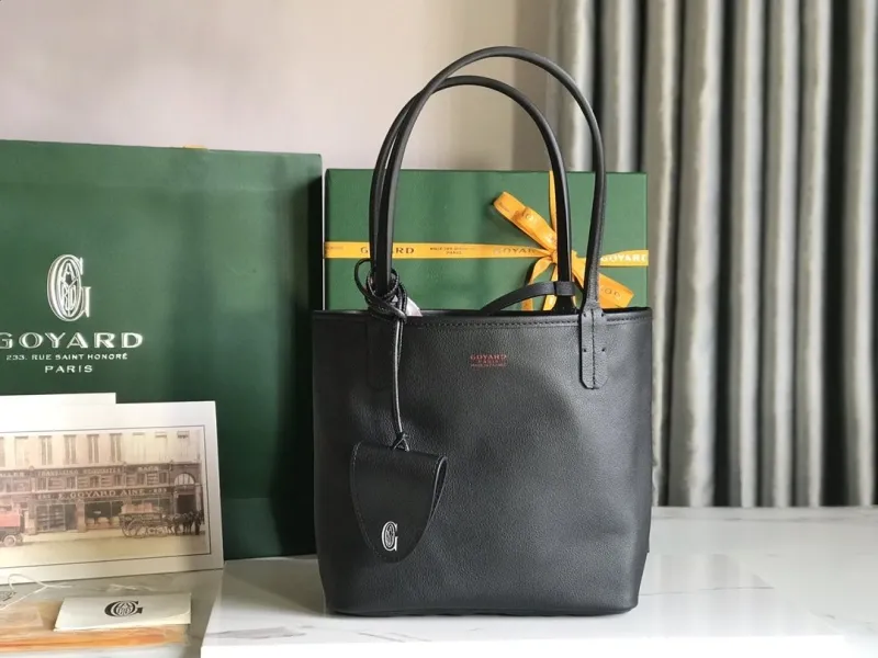 Goyard Black Tote Shoulder Bag - Image 8