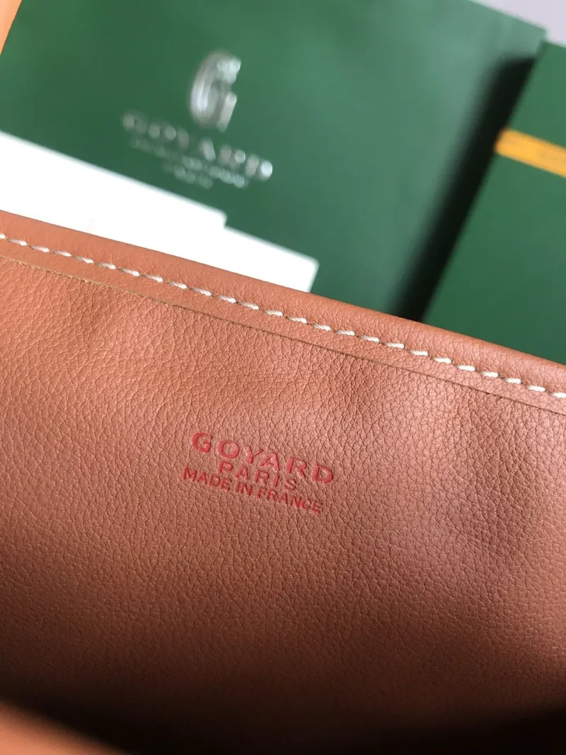 Goyard Black Tan Shopping Tote Bag - Image 6
