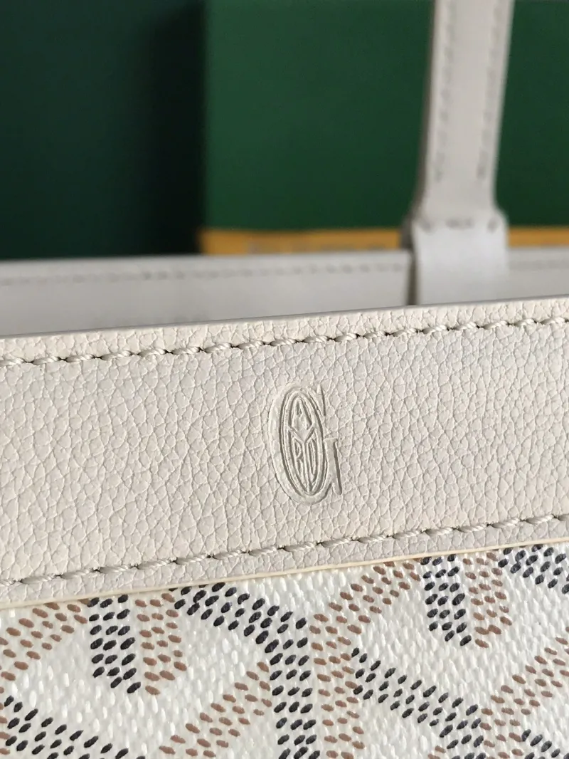 Goyard Cream Luxury Tote Bag - Image 3
