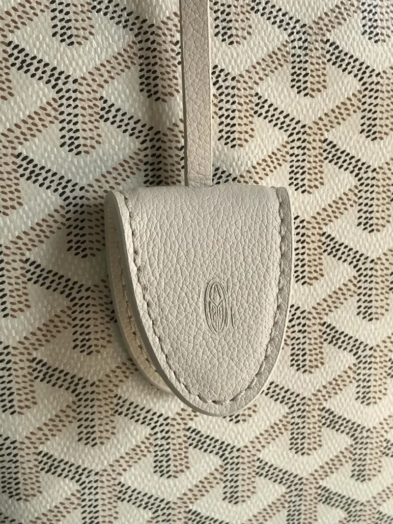 Goyard Cream Luxury Tote Bag - Image 5