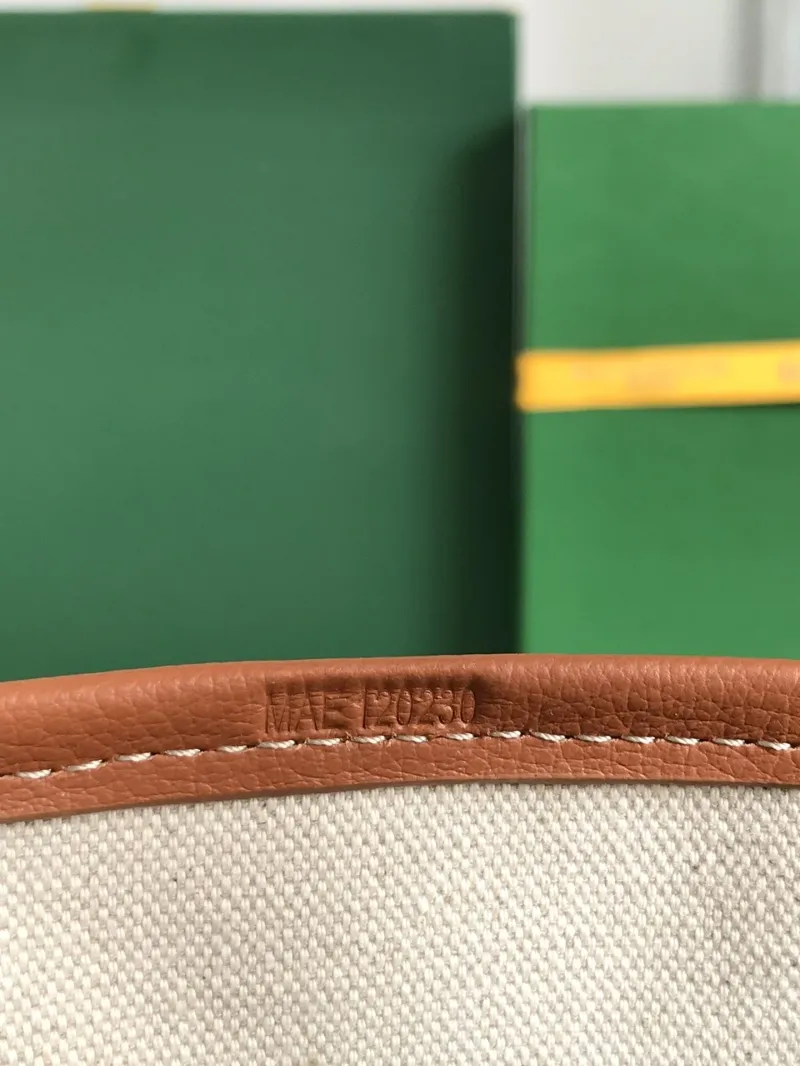 Goyard Brown Black Bucket Shoulder Bag - Image 8