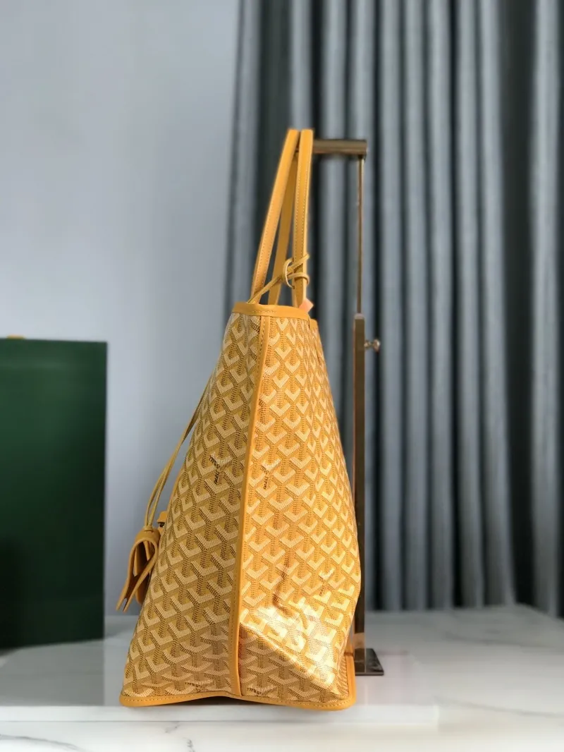 Goyard Yellow Shopping Tote Bag - Image 3