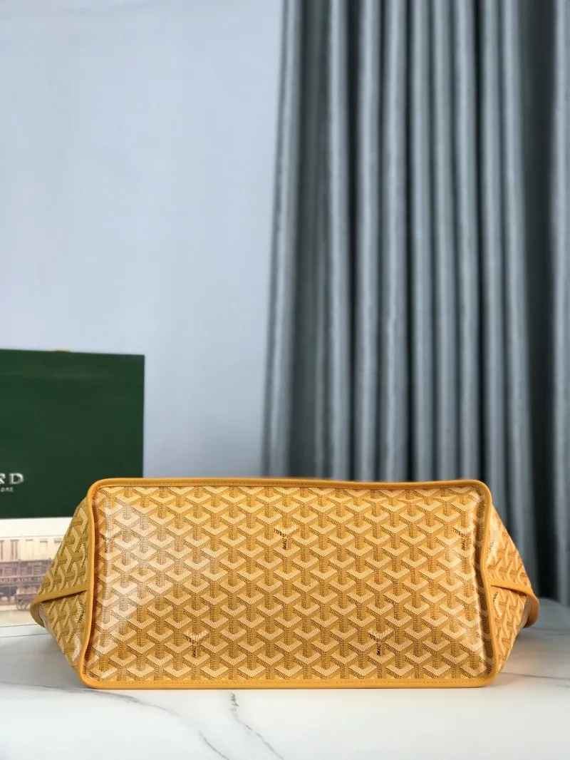 Goyard Yellow Shopping Tote Bag - Image 8