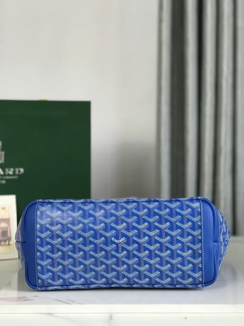 Goyard Blue Tote Bag 94 - Image 6