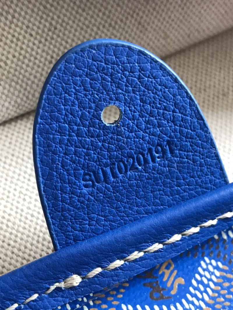 Goyard Blue Tote Bag 94 - Image 9