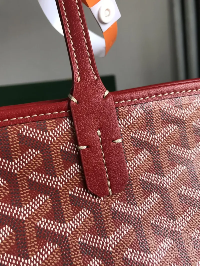 Goyard Red Shopping Tote Bag - Image 4
