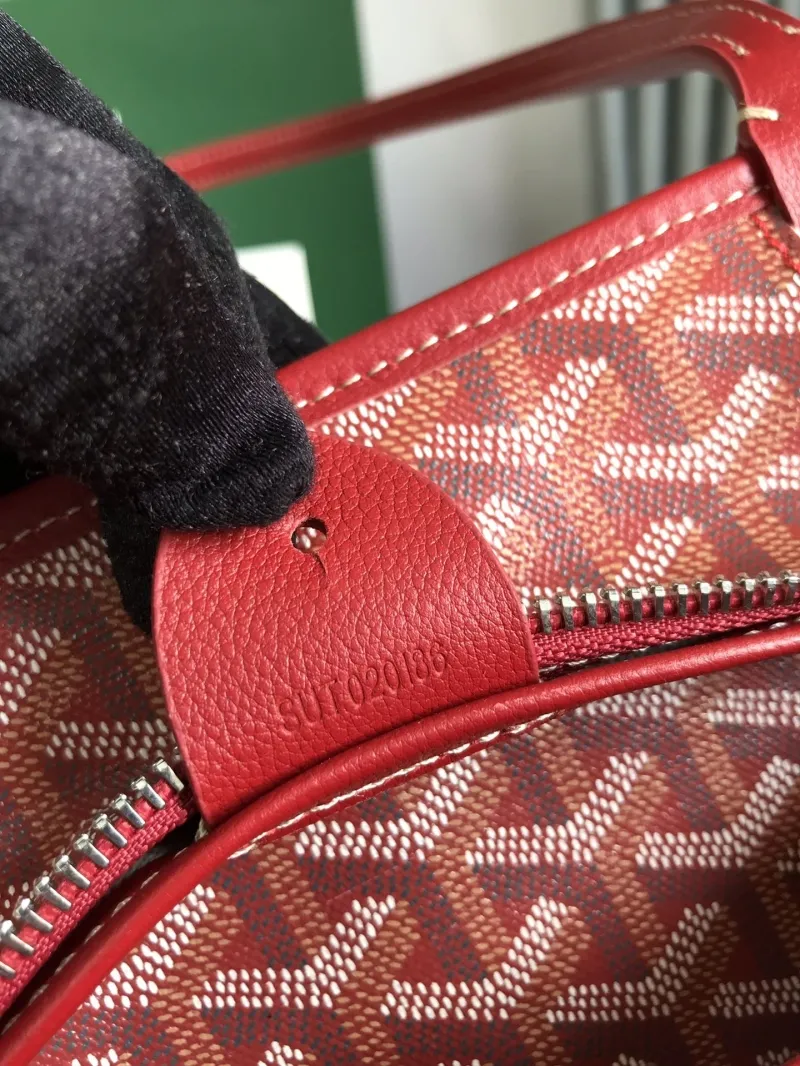 Goyard Red Shopping Tote Bag - Image 9