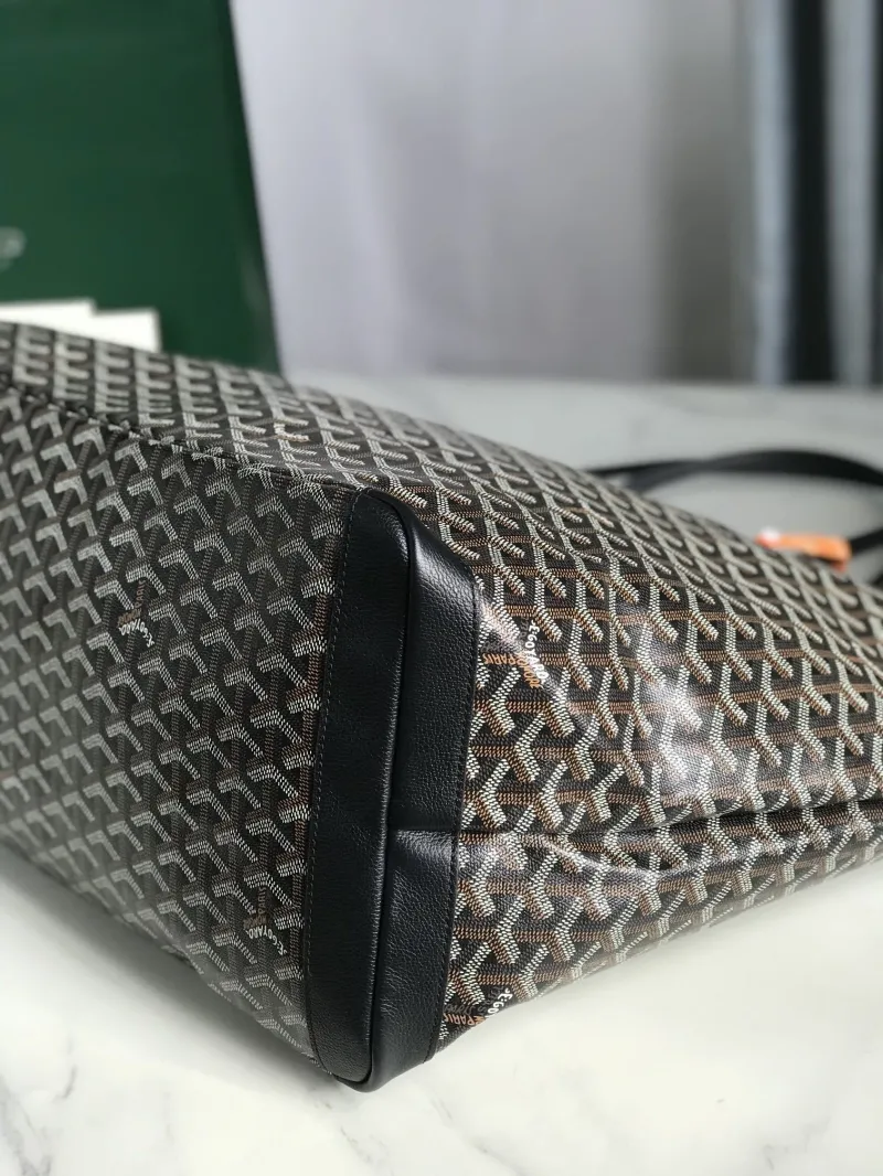 Goyard Black Shopping Tote Bag - Image 5