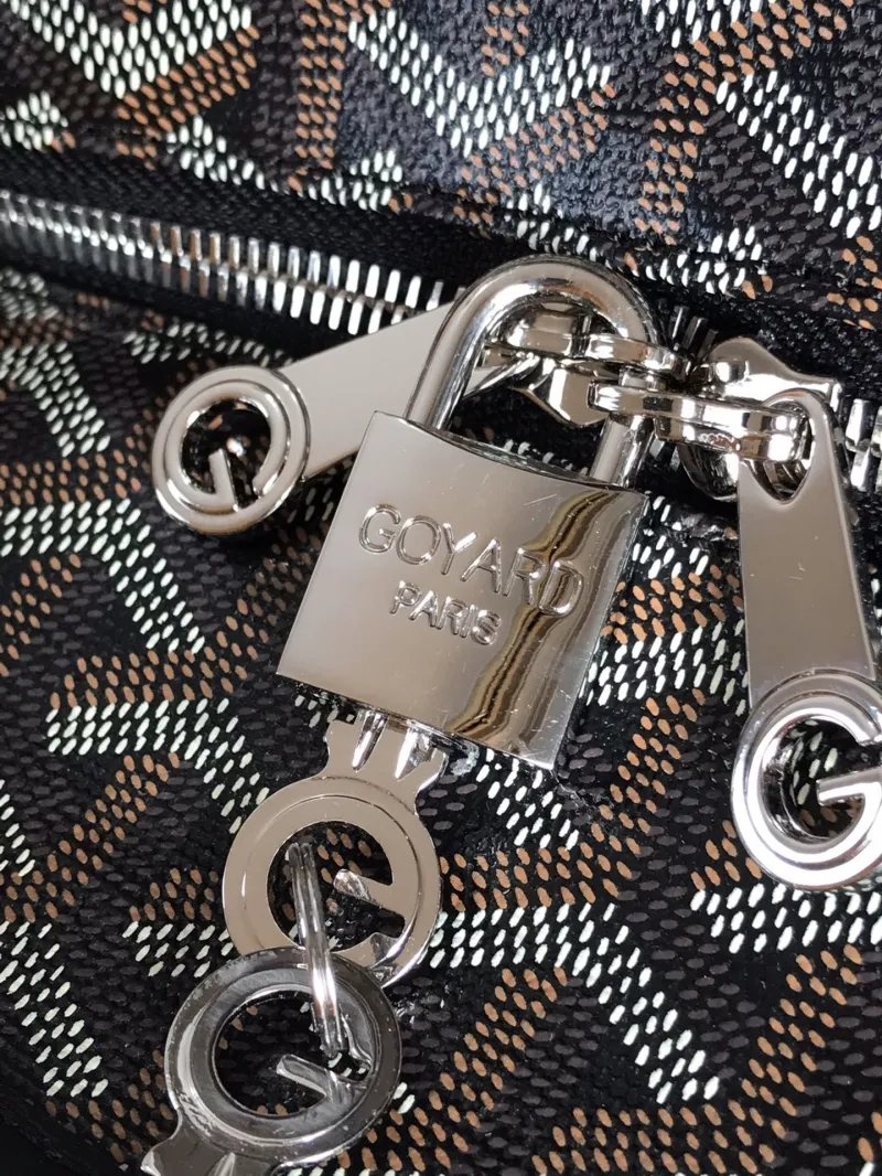 Goyard Black Shopping Tote Bag - Image 7