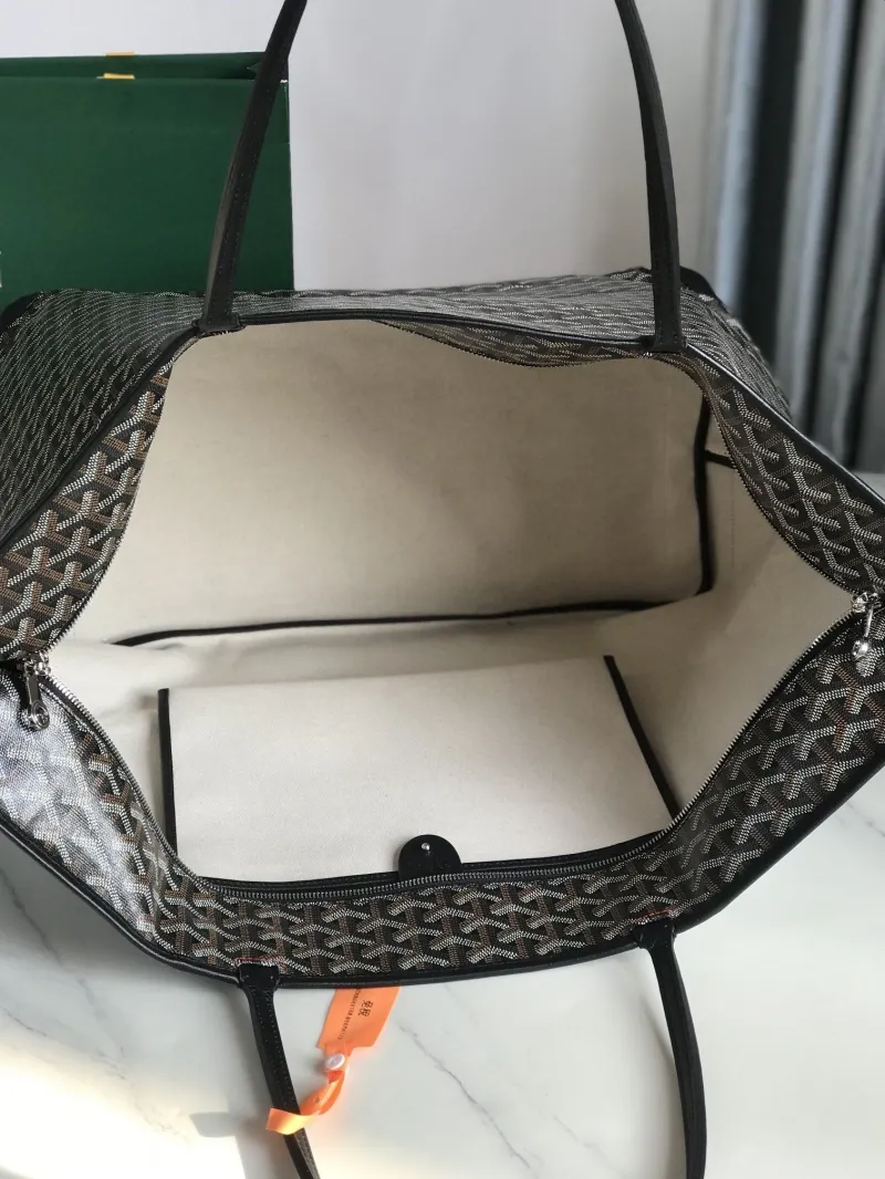 Goyard Black Shopping Tote Bag - Image 9