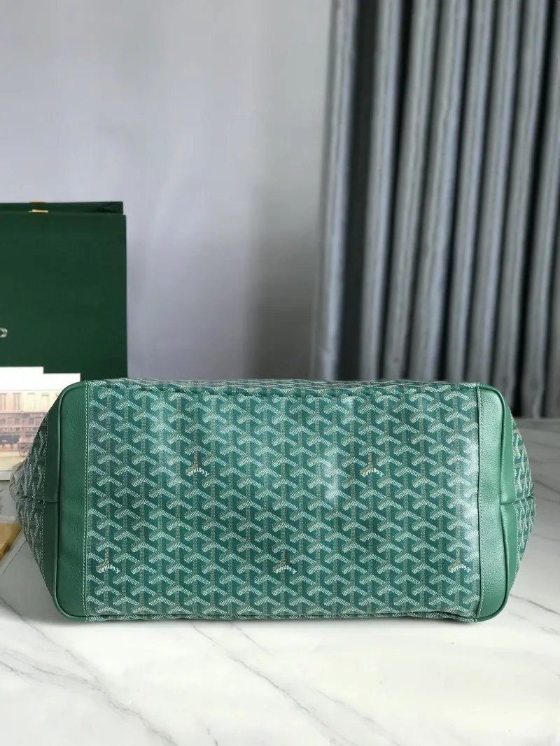 Goyard Green Shopping Tote Bag 106 - Image 4