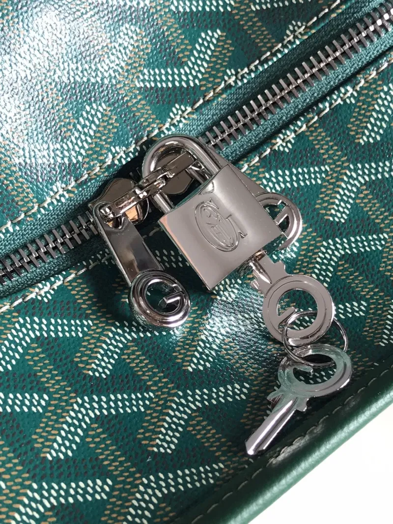 Goyard Green Shopping Tote Bag 106 - Image 6