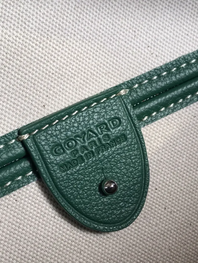 Goyard Green Shopping Tote Bag 106 - Image 8