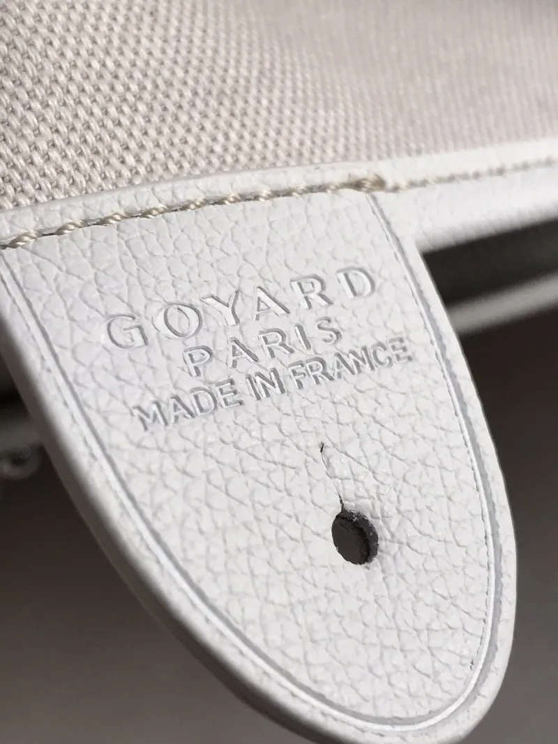 Goyard White Monogram Tote Bag 108 - Image 7