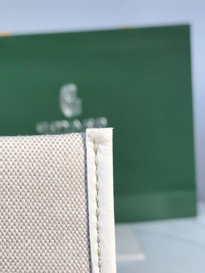 Goyard White Monogram Tote Bag 108 - Image 8