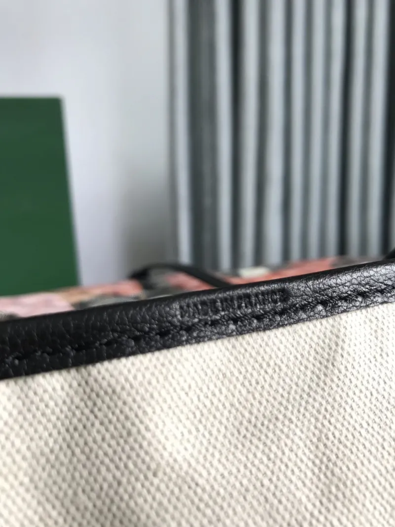 Goyard Pink Pattern Shopping Tote Bag - Image 6