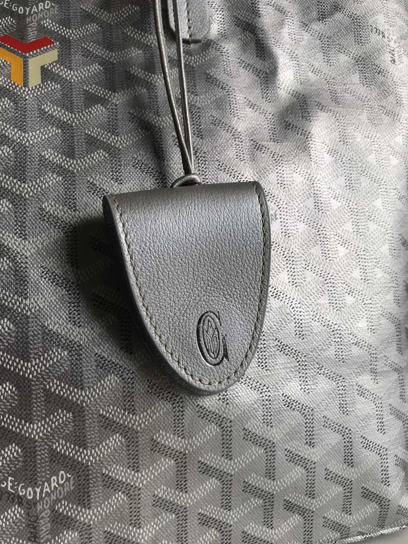 Goyard Silver Tote Shopping Bag - Image 4