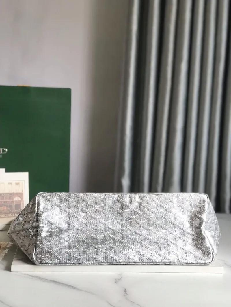 Goyard Silver Tote Shopping Bag - Image 7