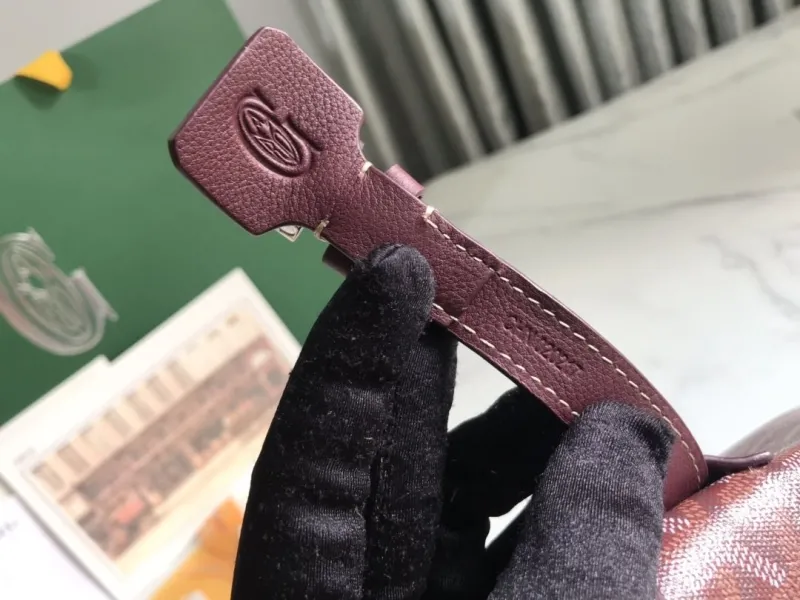 Goyard Burgundy Tote Bag 139 - Image 8