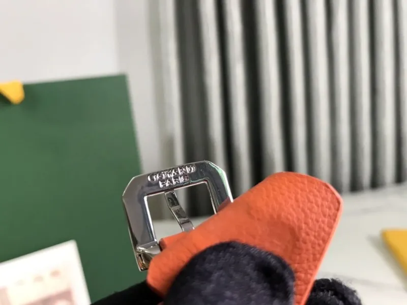 Goyard Orange Pet Carrier Tote Bag - Image 7