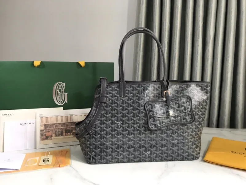 Goyard Gray Shopping Tote Bag 148