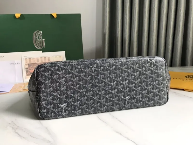 Goyard Gray Shopping Tote Bag 148 - Image 5