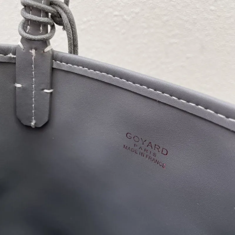 Goyard Gray French Bulldog Print Tote Bag 20cm - Image 9