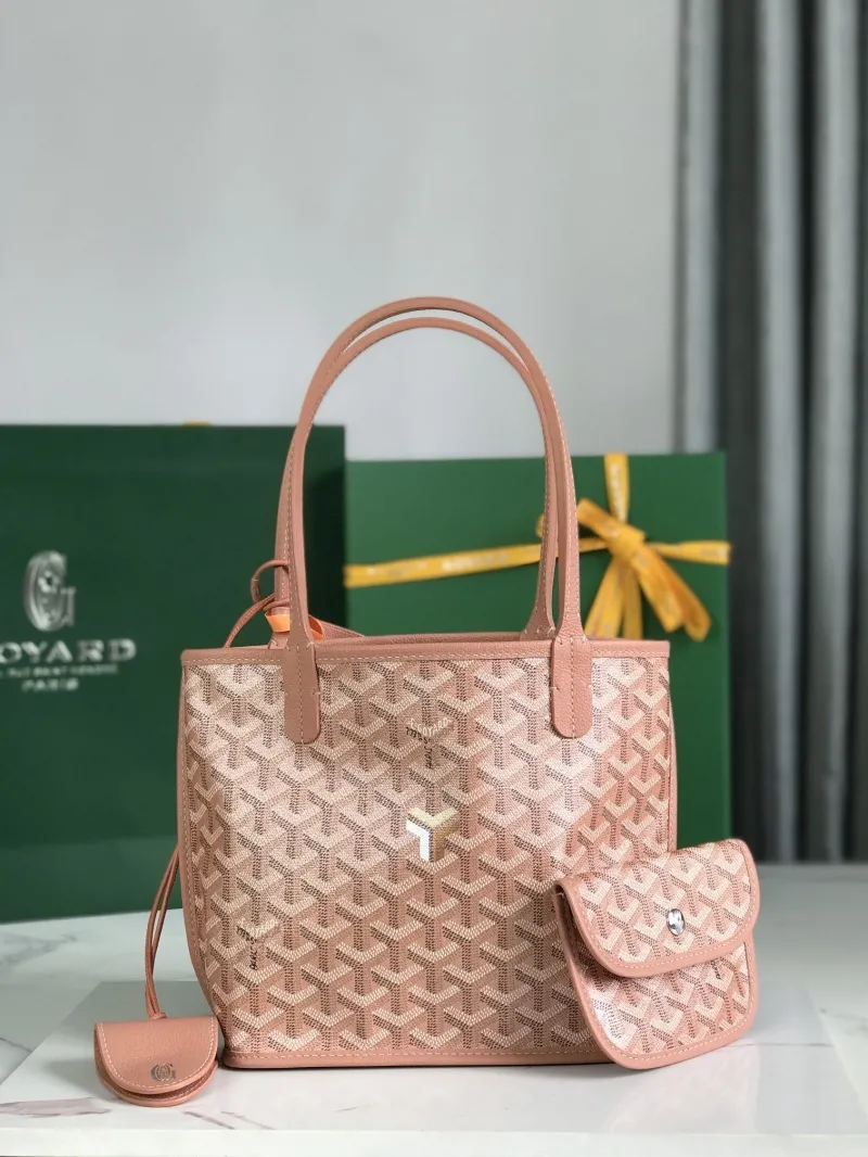 Goyard Pink Tote Shopping Bag 158