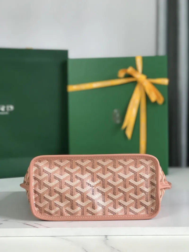 Goyard Pink Tote Shopping Bag 158 - Image 5