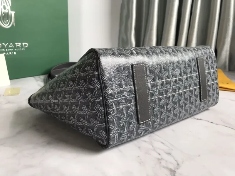 Goyard Gray Shopping Tote Bag - Image 4