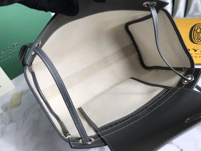 Goyard Gray Shopping Tote Bag - Image 9
