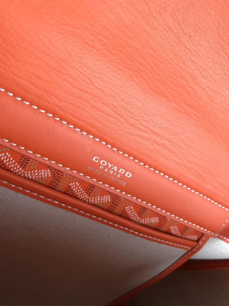 Goyard Orange Shoulder Tote Bag - Image 8
