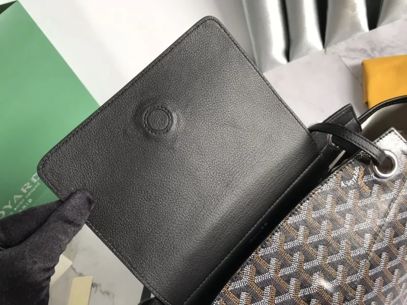 Goyard Black Tote Bag 185 - Image 5