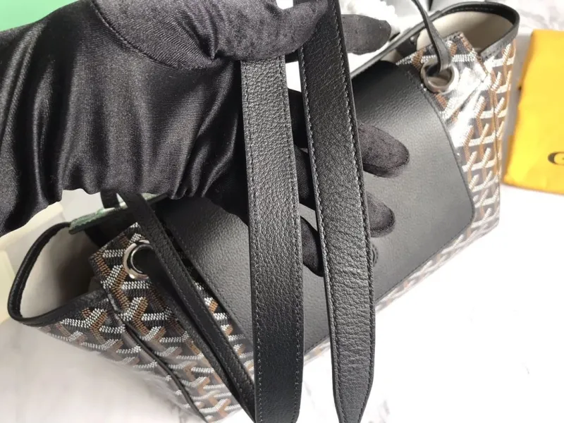 Goyard Black Tote Bag 185 - Image 8