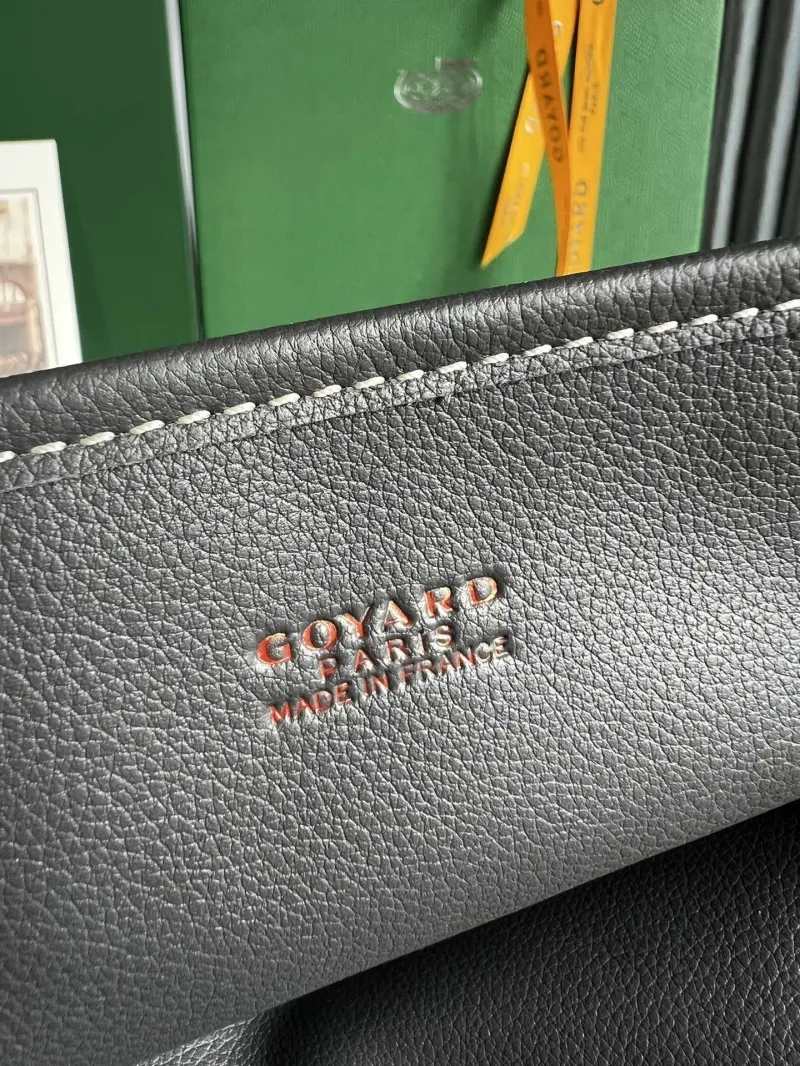 Goyard Gray Mini Tote Bag with Pouch - Image 7
