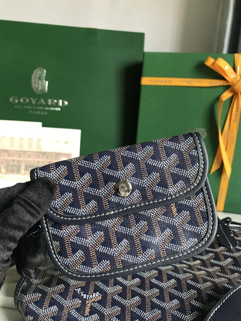 Goyard Navy Tote Bag 202 - Image 6