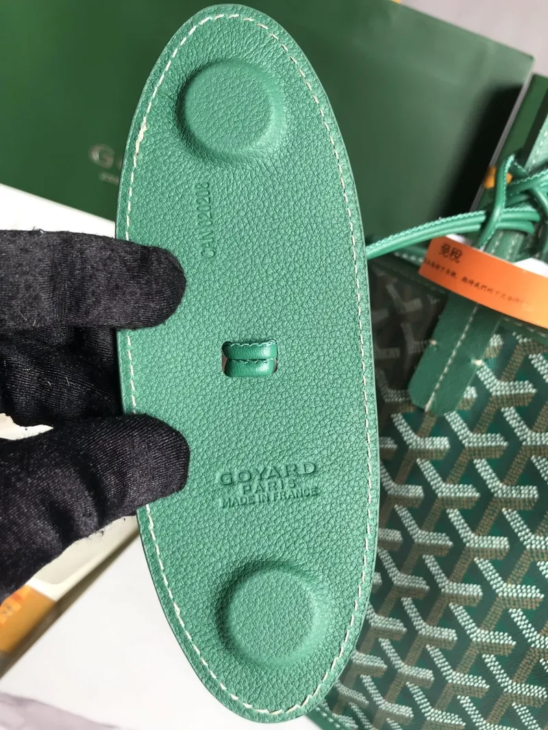 Goyard Green Shopping Tote Bag 207 - Image 4