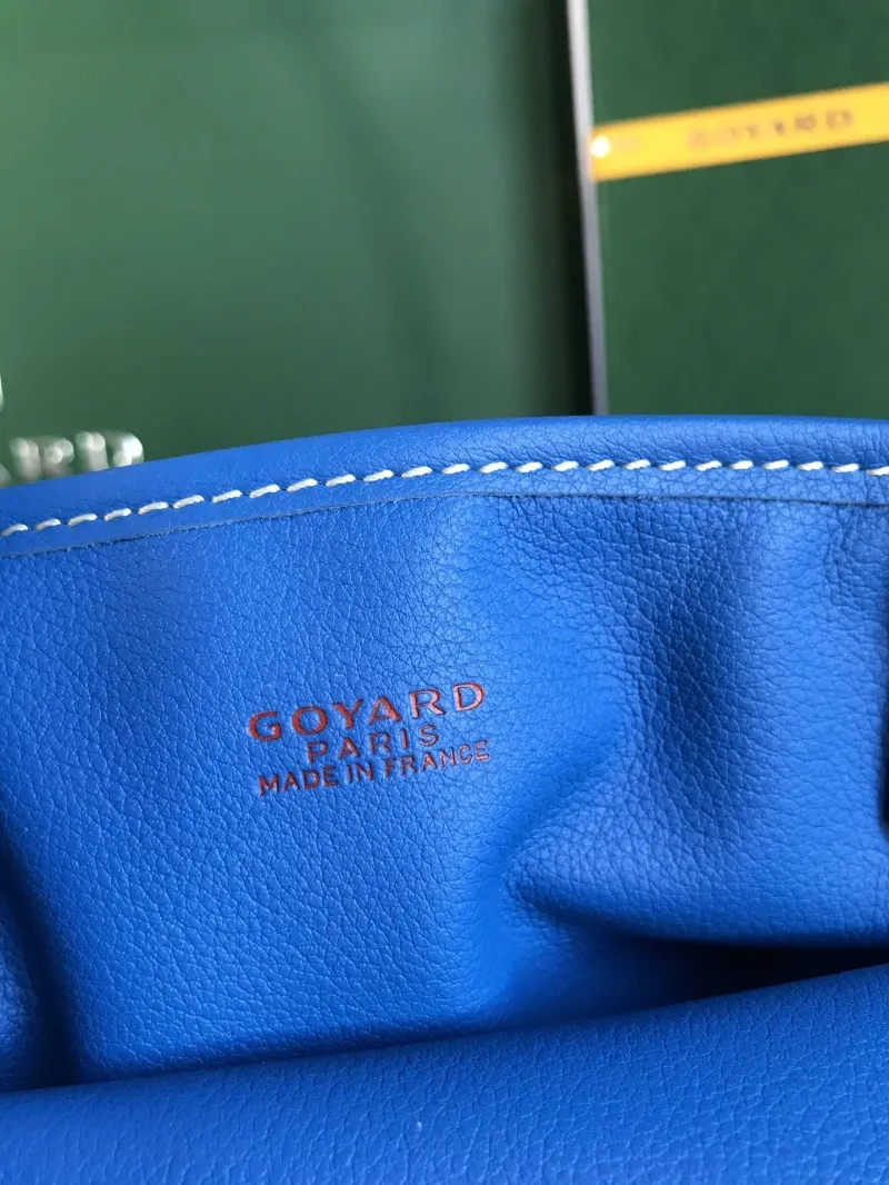 Goyard Blue Shopping Tote Bag - Image 6