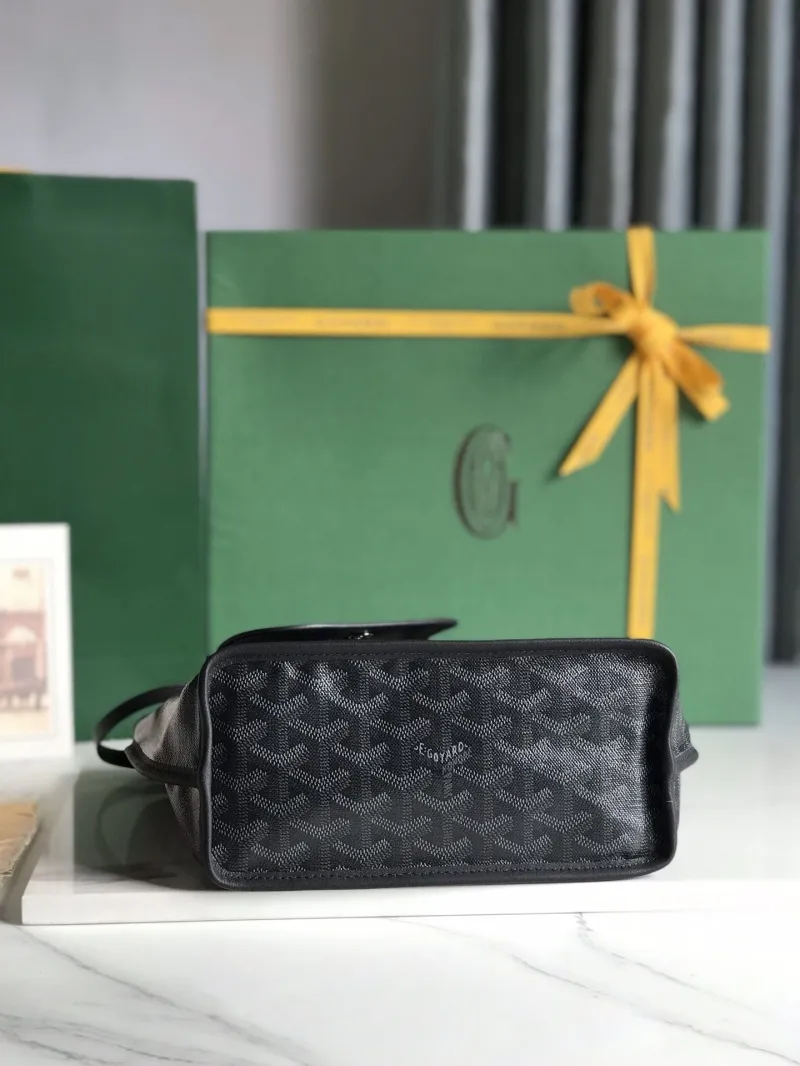 Goyard Black Tote Bag 212 - Image 4