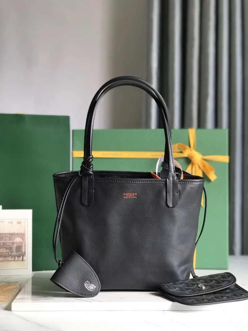 Goyard Black Tote Bag 212 - Image 8