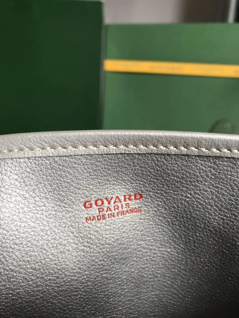 Goyard Silver Tote Shopping Bag Set - Image 6