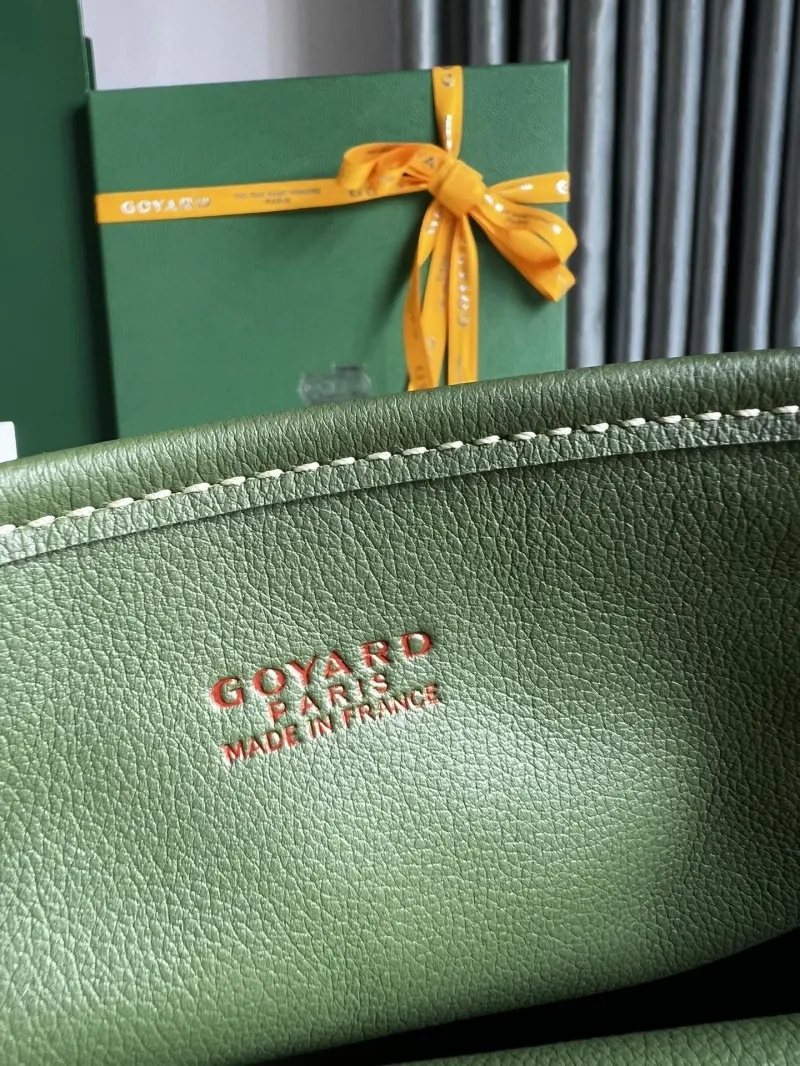 Goyard Olive Green Tote Bag 215 - Image 7