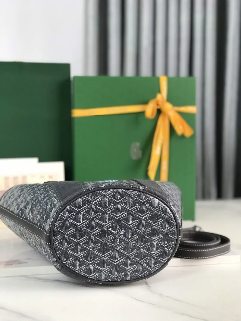 Goyard Dark Gray Bucket Bag 226 - Image 3