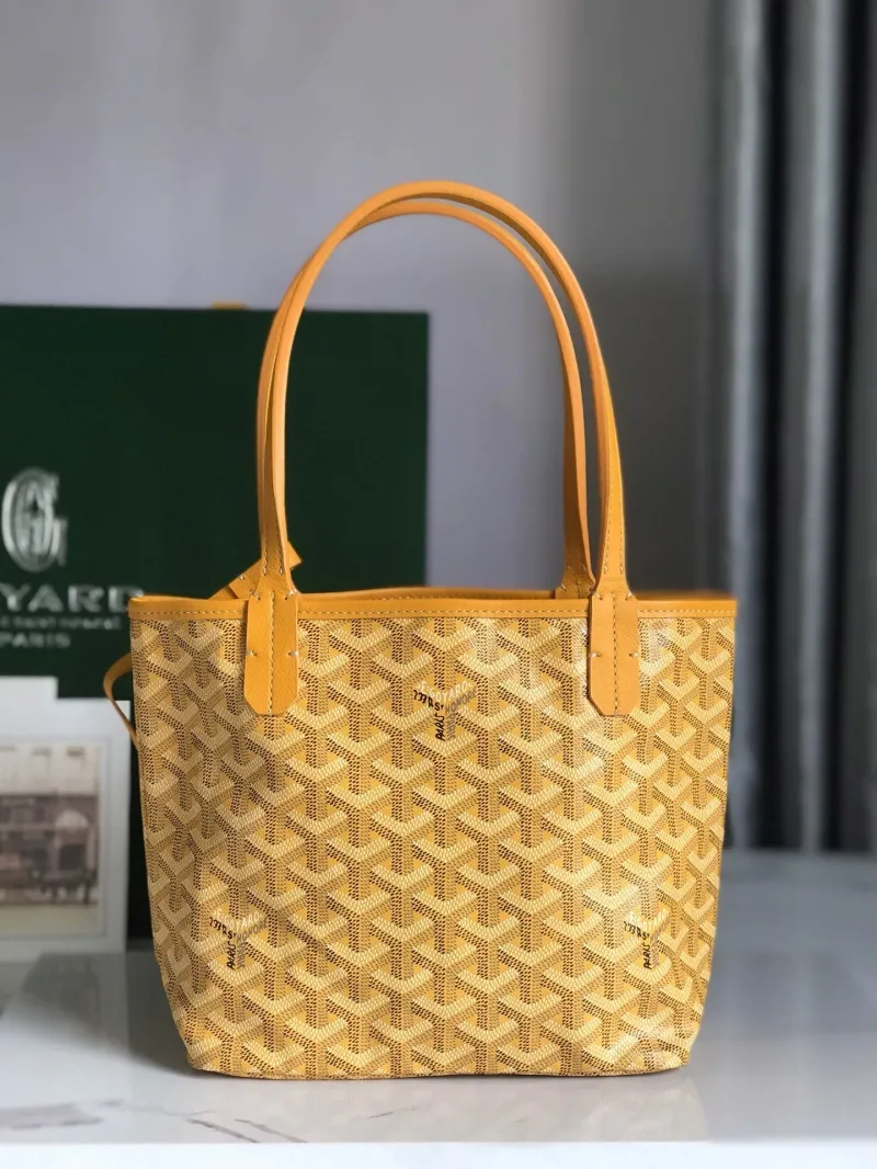 Goyard Yellow Shopping Tote Bag 231 - Image 4