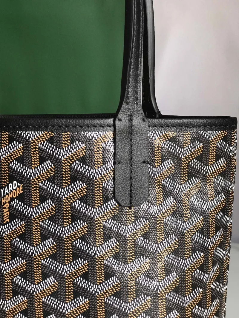 Goyard 236 Black Tote Bag - Image 5