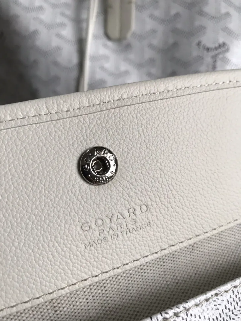 Goyard White Tote Bag 237 - Image 6