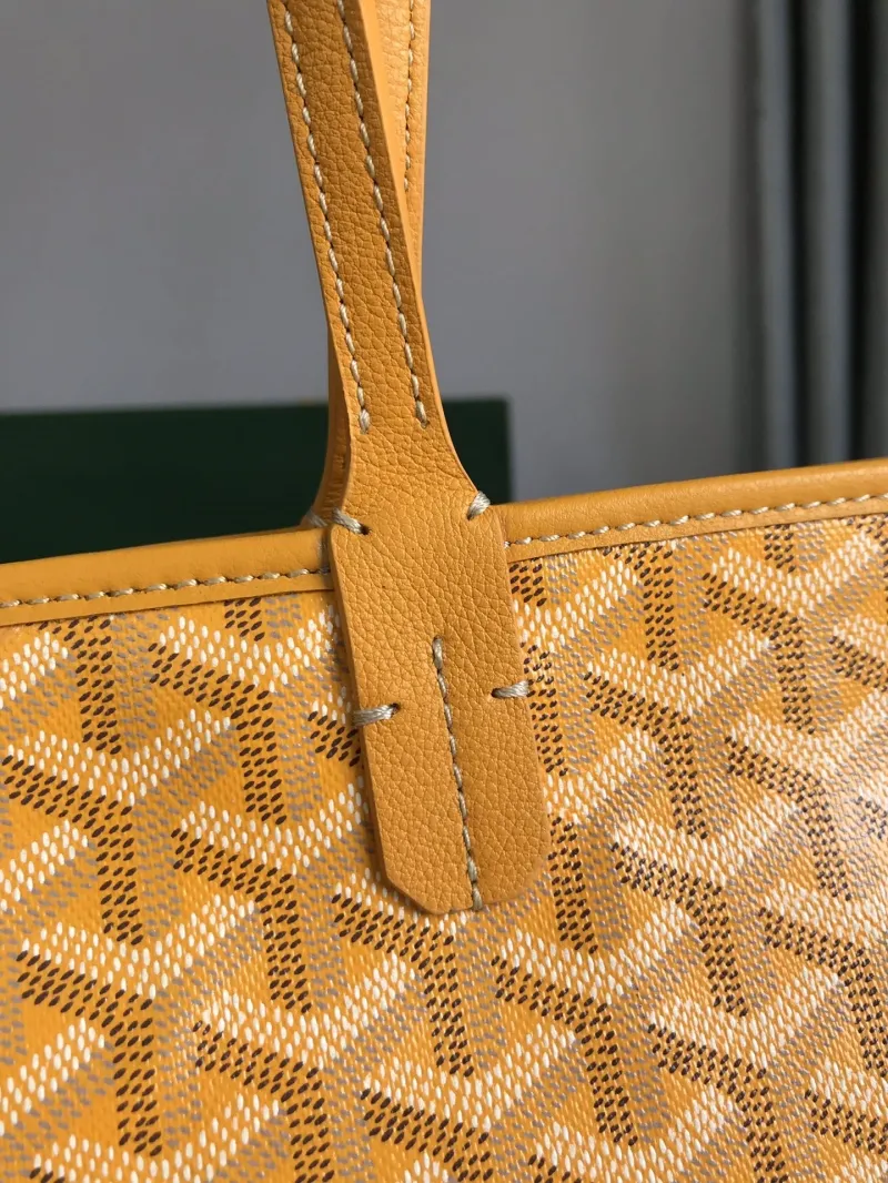 Goyard Yellow Shopping Tote Bag - Image 4