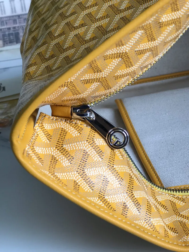 Goyard Yellow Shopping Tote Bag - Image 7