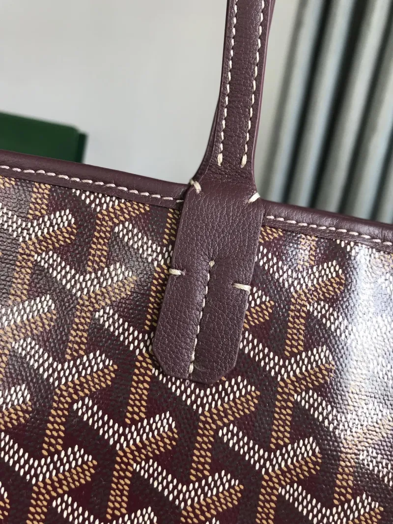 Goyard Brown Tote Bag 251 - Image 3